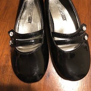 Patent leather toddler shoes size 9
